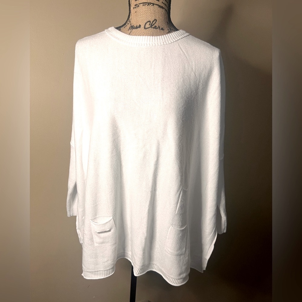 Mersea, Catalina Popover Sweater OS, LIKE NEW, Available in White and Jade